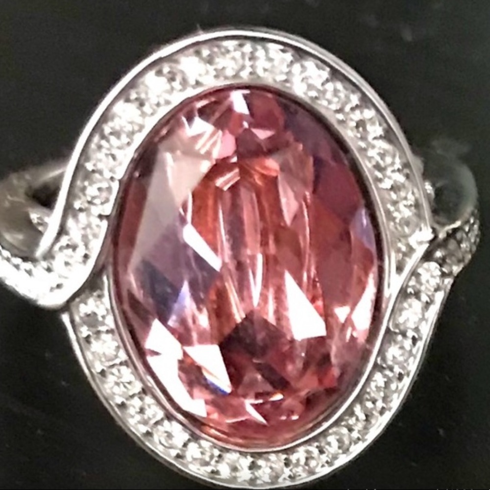 COPY - Pink Swarovski Ring